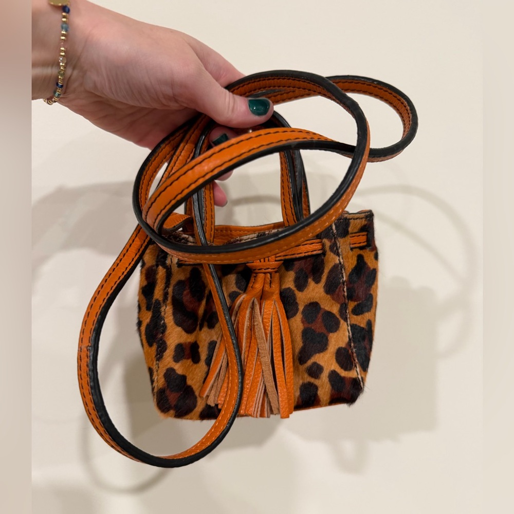 Clever Carriage Company • Leopard Mini Crossbody